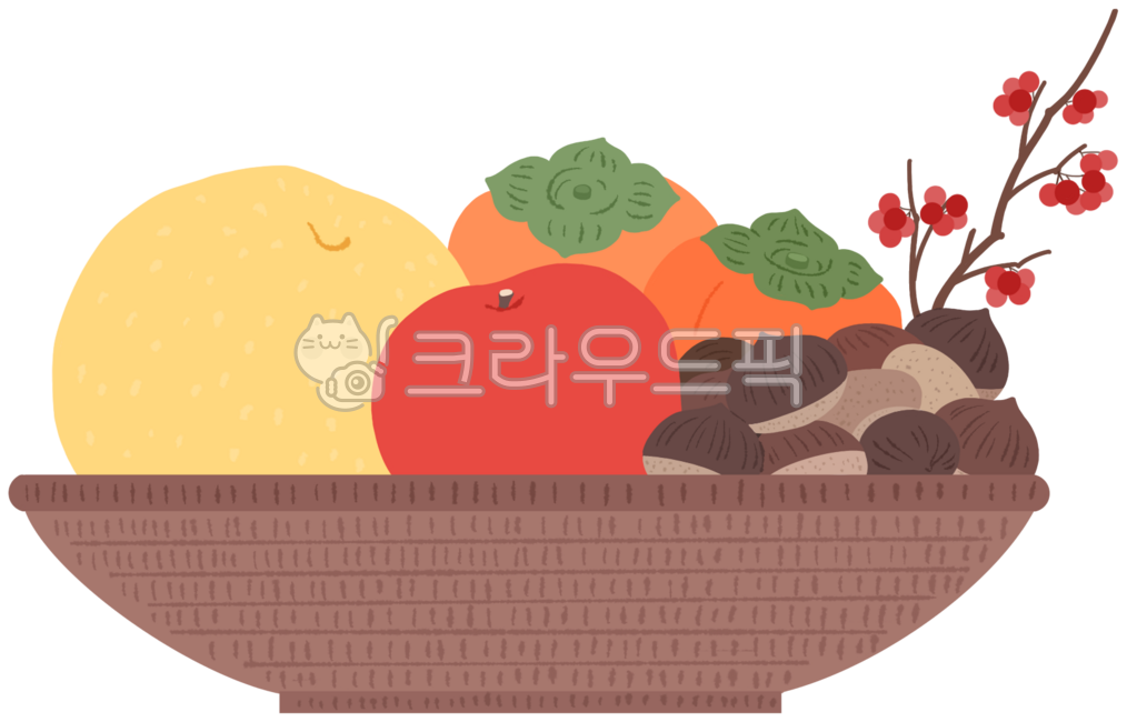 Fruit,fall,fruit basket,Chuseok,Chuseok fruits,pear,apple,persimmon,chestnut