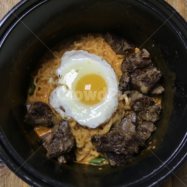 food,egg,meat,noodle,계란,음식,소고기,불닭볶음면