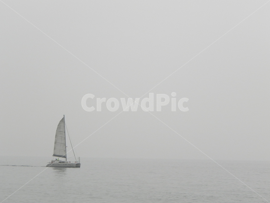 요트,바다,안개,보트,boat,watercraft,선박,yocht