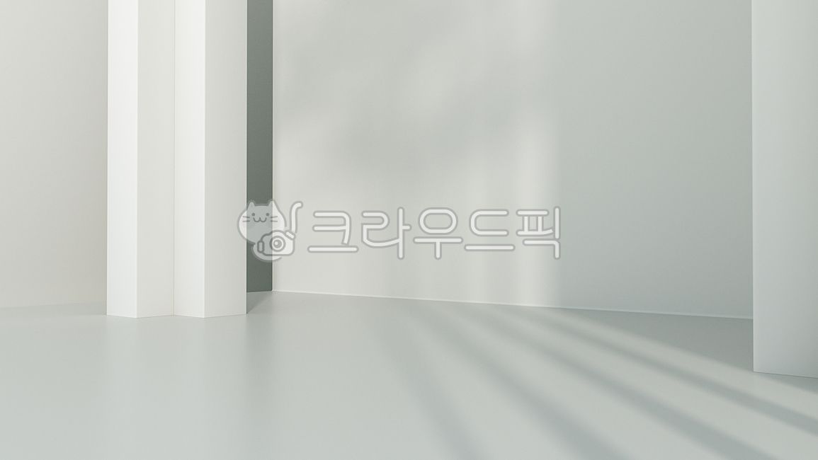 흰색,배경,3d,스튜디오,깔끔한,bg,백그라운드,미니멀리즘,미니멀,배경화면,심플,기둥,모던,화이트,빛,흰벽,회색벽,background,wall,gray,white,grey,room,방,ray,studio,floor,바닥