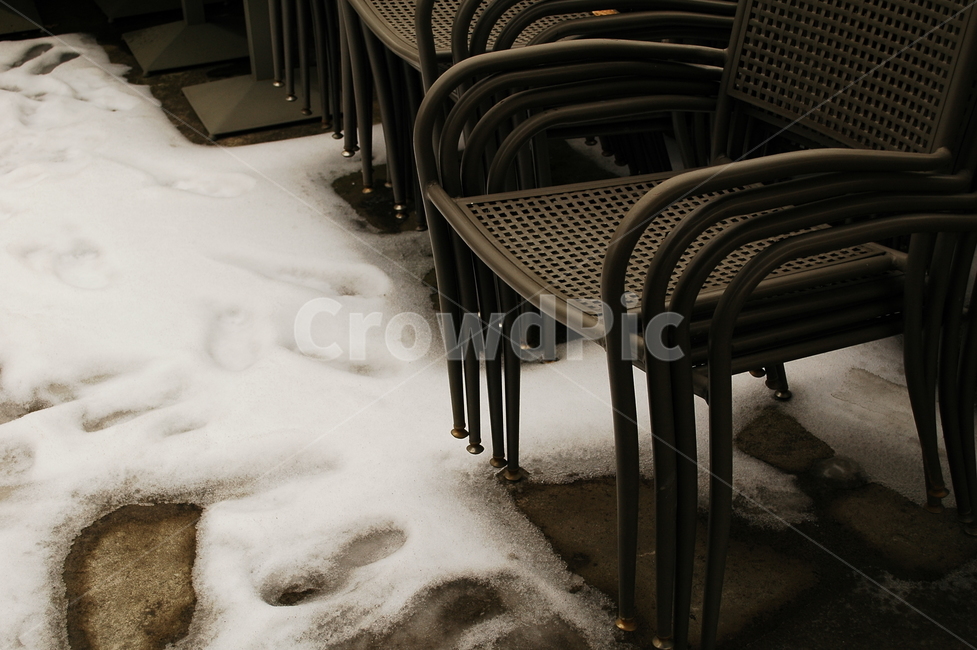 의자,눈,겨울,철의자,발자국,겨울,계절,winter,season