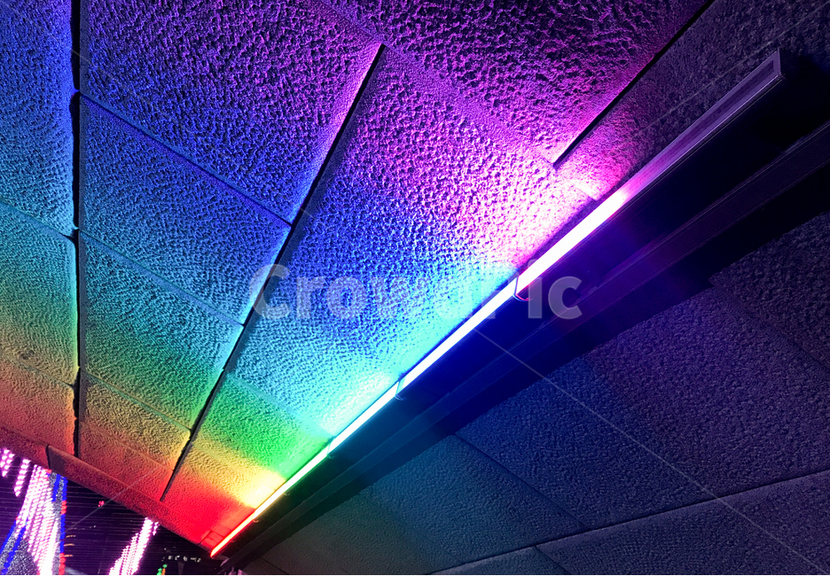 무지개,불빛,조명,rainbow,감성,light,빛,mood,night,밤,화려한