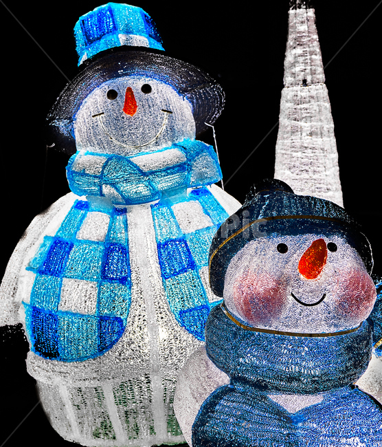 눈사람,snowman,크리스마스,chritmas,빛축제,다채로운,귀여운,장식,decoration,웃고있는,smiling