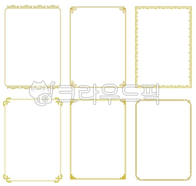 Decorative gold border frame pattern representing the golden tradition and prestige of the Wimbledon Championships