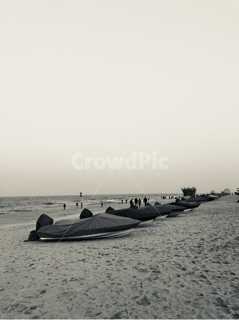 흑백,강원도,강릉,보트,바다,경포대,해변,바다,beach,sea,흑백,모노톤,monochrome,black and white