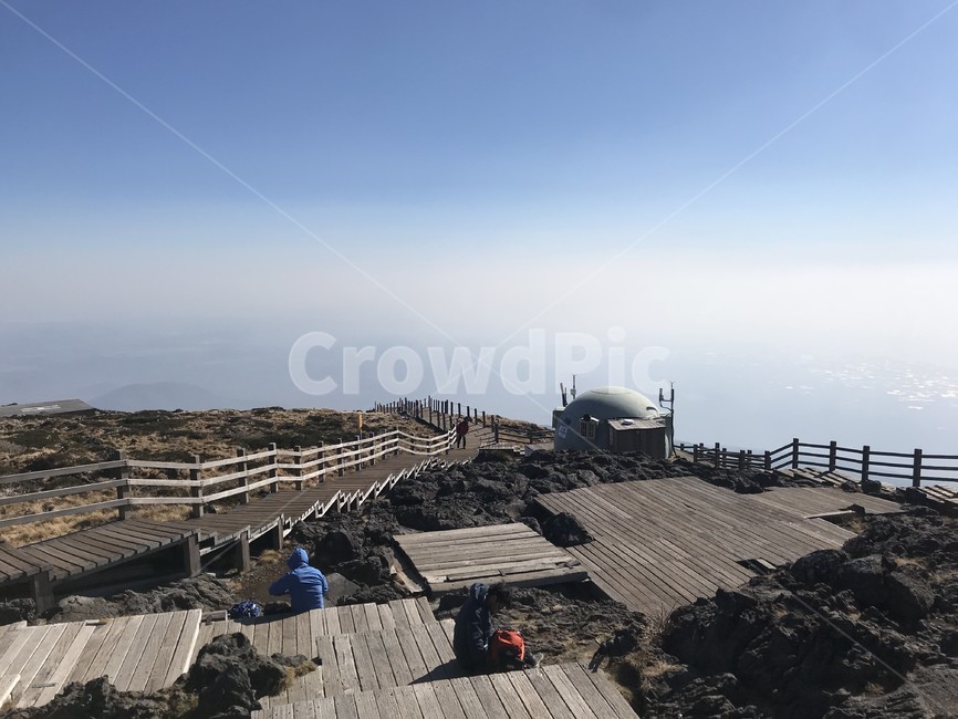 자연,풍경,한라산,정상,산