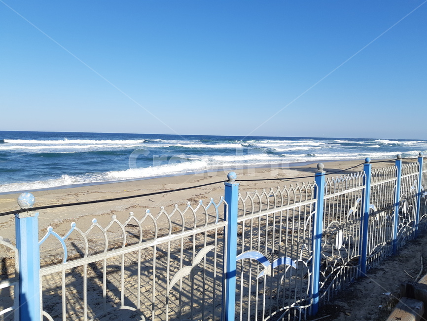 바다,해변가,모래사장,파도,푸른바다