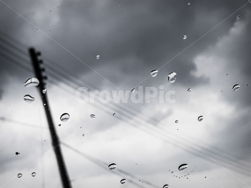 비오는날,빗방울,먹구름,우울,감성,감성사진,자연,nature,senstive,emotional,clouds,darksky,sky,rainyday,rain,rainy,blueday,gloomy,landscape,skyscape,waterball,powerline,전봇대