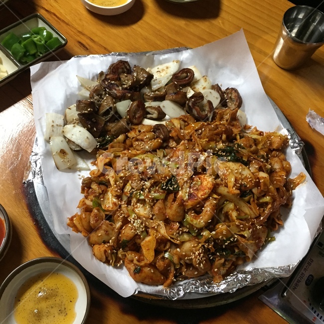 곱창,막창,음식,새벽,술