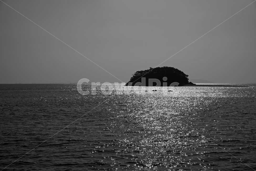 선재도,목섬,서해,갯벌,바다,인천,섬,흑백,자연,풍경,nature,landscape