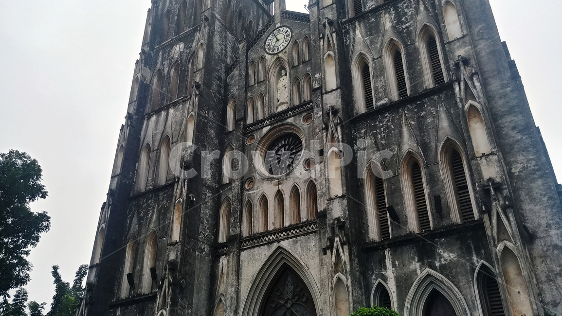 베트남,하노이,하노이성당,성요셉성당,saintjosephcathedral,cathedral,호안끼엠,건축물,유럽건축,고딕건축,대성당,랜드마크,landmark,노트르담대성당,고딕양식,유럽건물