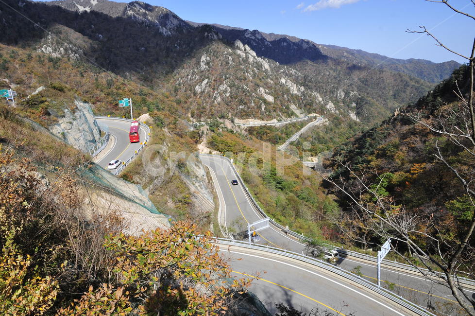 한계령,한계령도로,설악산,한계령길,산,설악산국립공원,mountain