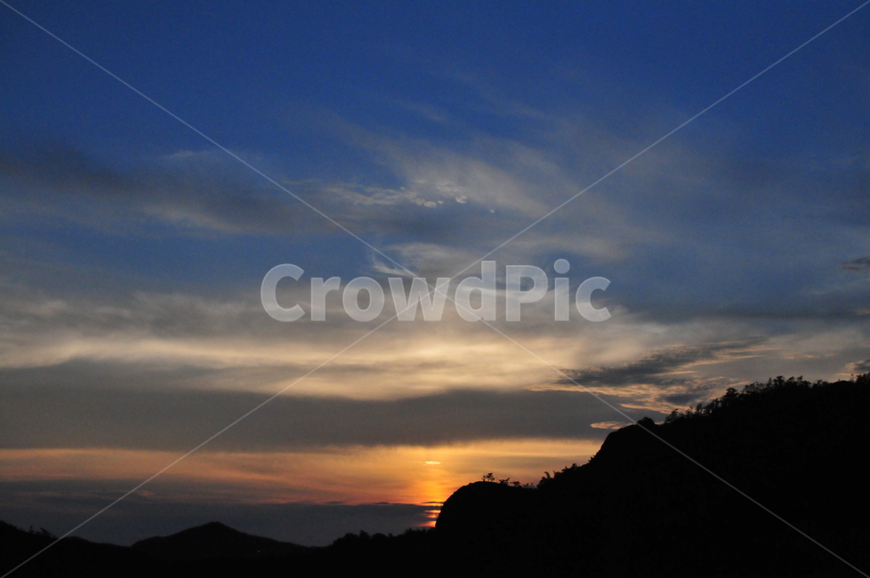 노을,바다,하늘,산,섬,구름,sunset,sea,sky,mountain,island,cloud,감성,색감