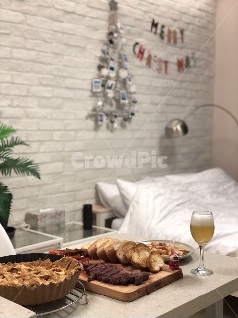 크리스마스,홈파티,로맨틱,크리스마스파티,음식,음식,식재료,요리,food,cook,meal,dishes,food reserves,양식,서양음식,서양요리,western food,western dishes,western meal,western cook