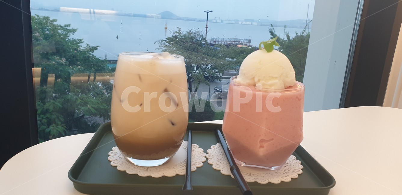 음료,달달한,카페,둘이,시원한,커피,카페,coffee,cafe