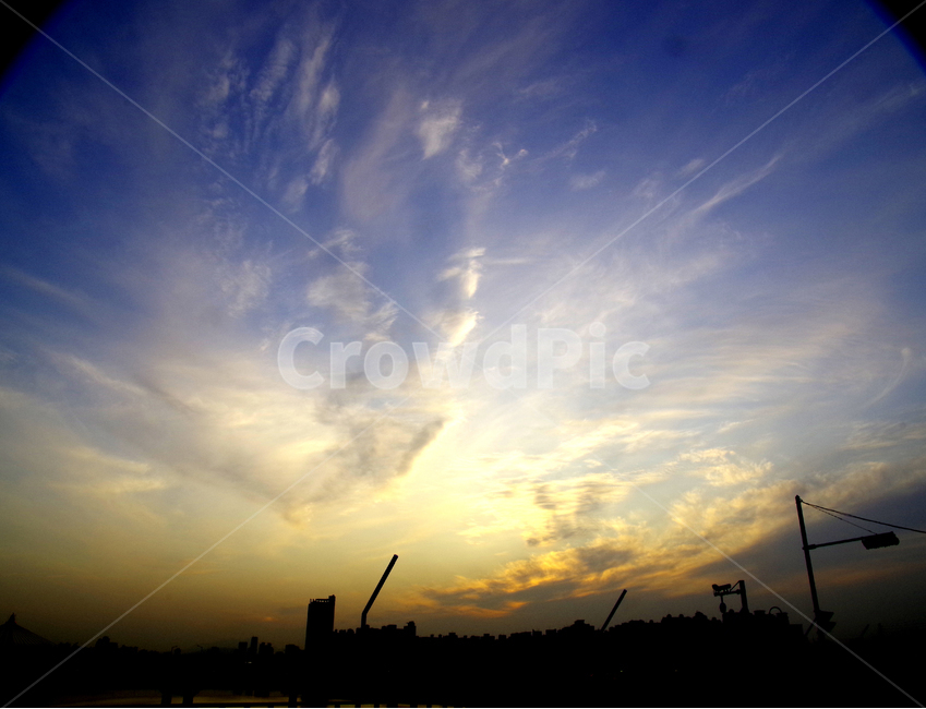 nature,자연,outdoors,옥외,sky,하늘,노을,sunset,cloud,구름,자연,풍경,nature,landscape