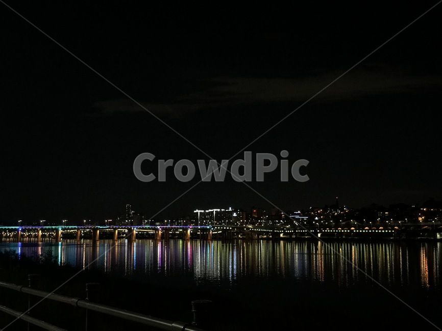 야경,한강,다리,불빛,분위기,야경,밤,풍경,nightscape,night,landscape,water,물,waterfront,워터 프론트,pier,교각,port,포트