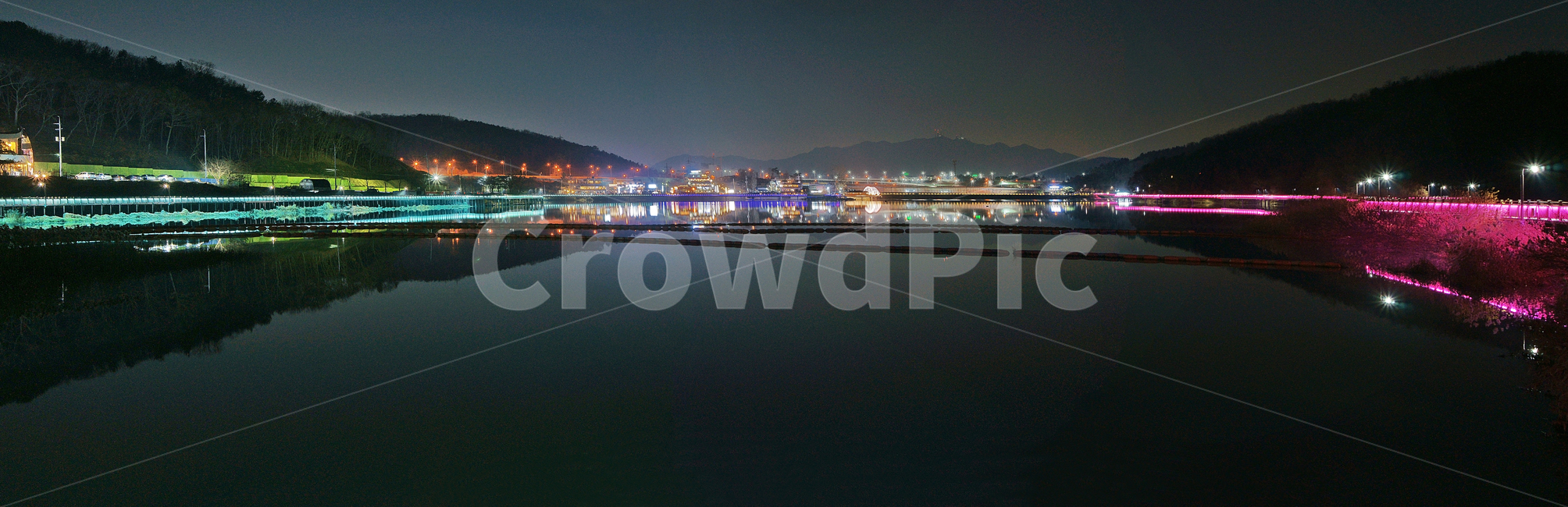 백운호수,호수,생태탐방로,탐방로,야경,파노라마,의왕시,야경,밤,풍경,nightscape,night,landscape,bridge,다리,building,건물
