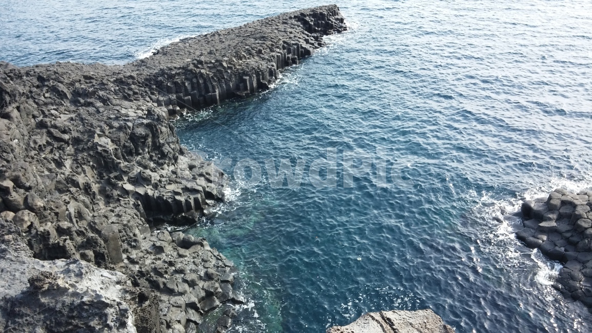 바다,제주도,제주,하늘,푸른색,바위,수평선
