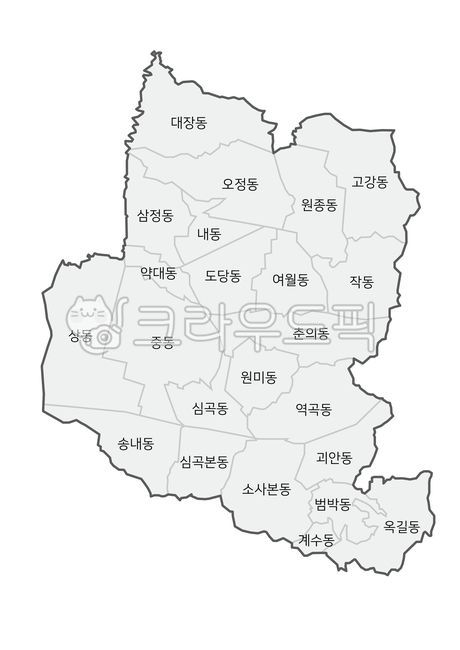 부천시지도,부천지도,부천시행정지도,부천시,지도,한국지도,경기도지도,행정지도,경기도,한국,부천