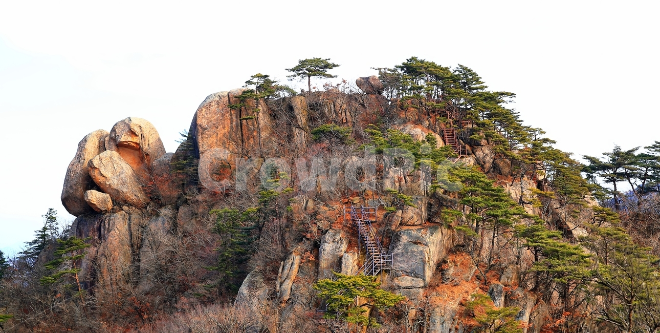 속리산,산,암릉,계단,상학봉,자연,풍경,nature,landscape,cliff,낭떠러지,outdoors,옥외