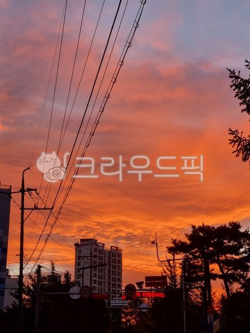 노을, 저녁, 저녁노을, 풍경, 경치, 사진,이미지,일러스트,캘리그라피 - 맹산작가