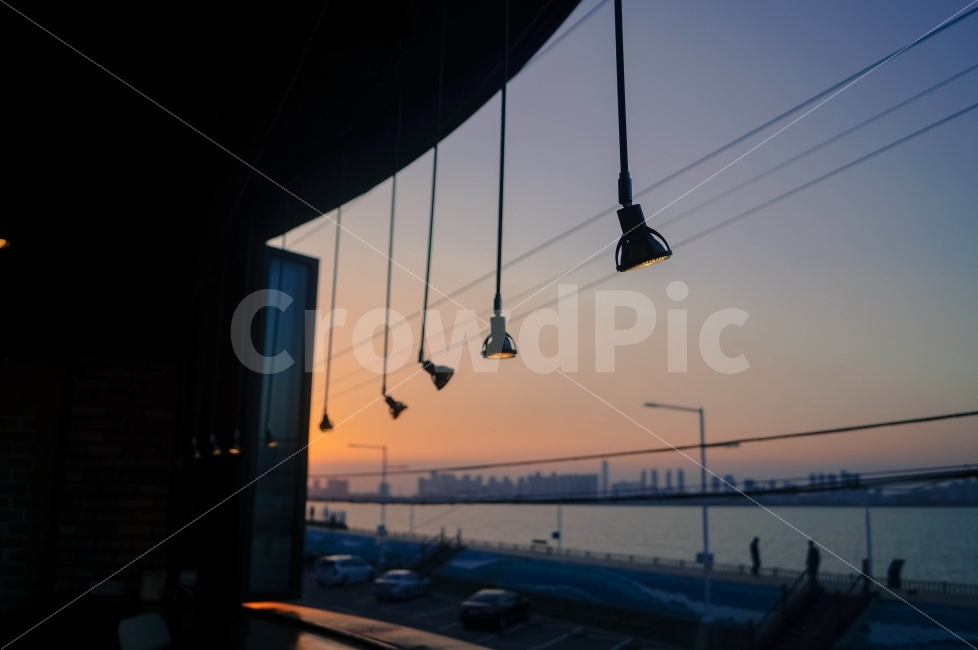 전구,오이도,여행,카페,노을,감성,sensible,feeling,인테리어,실내디자인,interior design