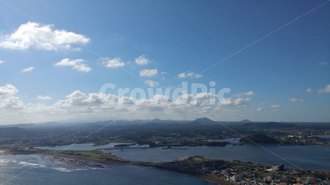 제주도,하늘,지평선,수평선,전경,오릉,자연,풍경,nature,landscape,outdoors,옥외,경치,scenery,aerial view,조감도,land,땅