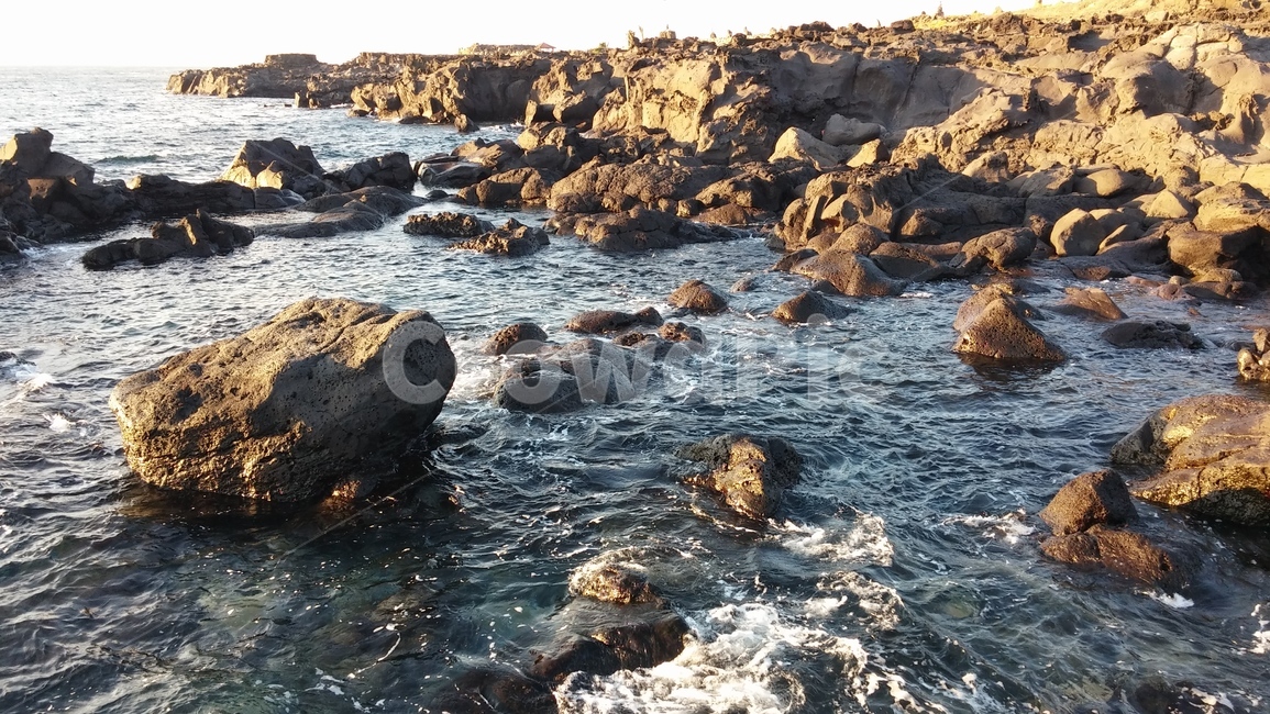 바다,제주도,제주,하늘,푸른색,바위,파도