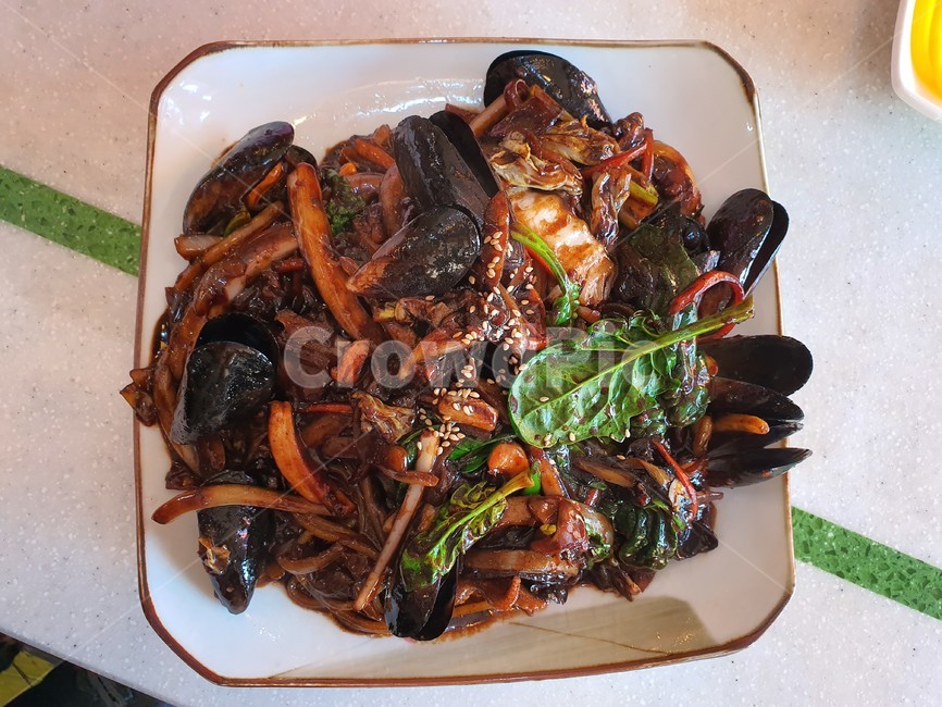짜장면,food,음식,중화요리,요리,쟁반짜장,짜장,면요리,중국집,해산물,홍합,식사,dish,음식,식재료,요리,food,cook,meal,dishes,food reserves