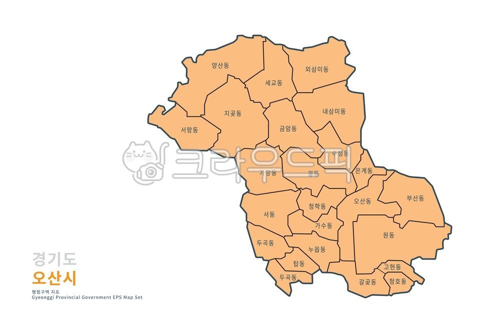 오산시지도,오산지도,오산시,오산,지도,경기도,ai,eps,행정구역지도,행정구역맵,경기도맵,경기도지도,지도일러스트,경기도행정구역