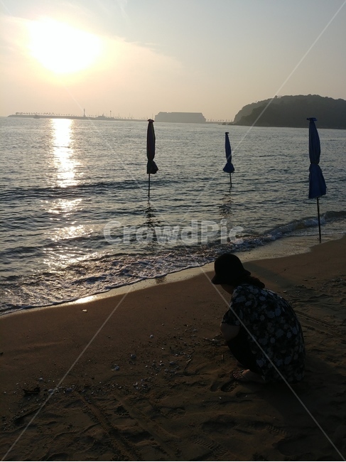 sunset,일몰,nature,자연,outdoors,옥외,sea,바다,light,빛,flare,플레어,sunlight,햇빛
