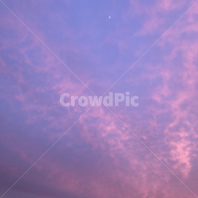 하늘,노을,보라색,분홍색,분홍하늘,sky,pinksky,cloud,purple,purplesky