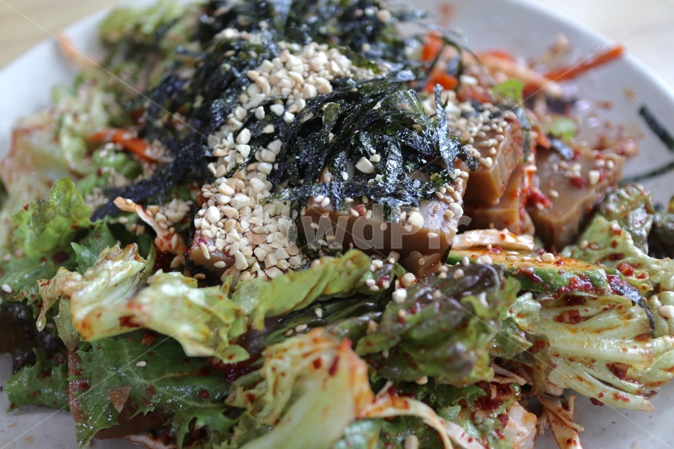 도토리묵,도토리묵무침,한식,한국음식,koreanfood,음식