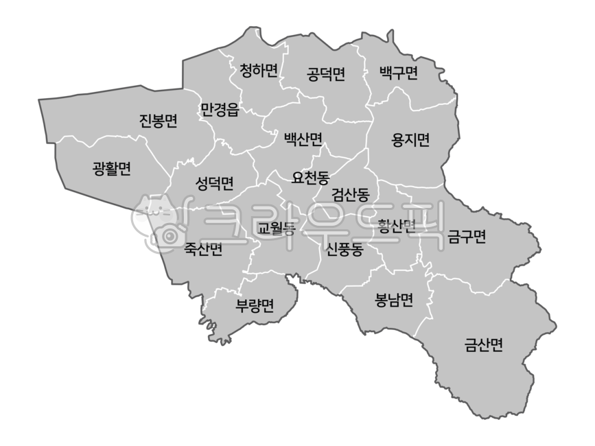 Gimje City Map,Gimje City,Gimje City Administrative Map,Gimje Map,map,map of korea,Gimje