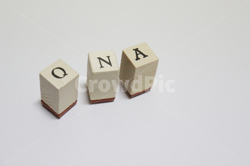 qna,qa,도장,알파벳,단어
