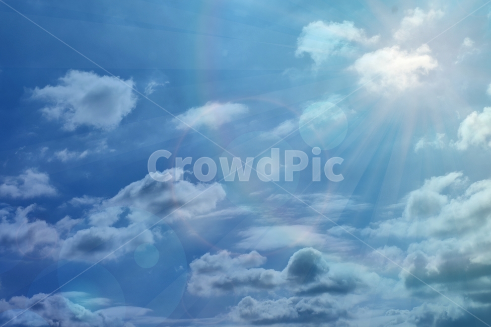 하늘,구름,햇빛,뭉게구름,파란색,자연,풍경,자연,풍경,nature,landscape,outdoors,옥외,azure sky,푸른 하늘,sky