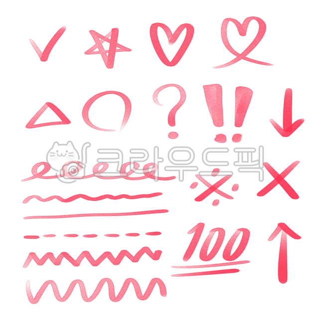 dotted line,arrow,asterisk,sign,score,pen,exclamationmark,answer sheet,hand drawing,png,check,heart,redpen,zigzag,watercolor,circle,Watercolor,word,study,wrong answer,red mark,redmark,triangle,point,wave,handdrawing,Exclamation mark,X,lecture,dottedline,q