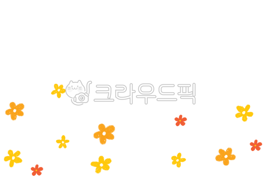어린이집,유치원,테두리,일러스트,꾸미기,다꾸,스티커,아이콘,꽃,봄,귀여운