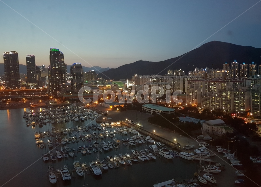 야경,불빛,밤바다,배,부산,야경,밤,풍경,nightscape,night,landscape