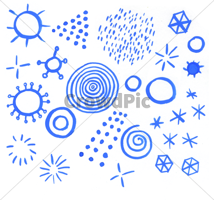 물감그림,handdrawing,손그림,blue,파랑,태양,별,소용돌이,파랑색,패턴,스타일,pattern,style,반짝반짝,brilliantly,glitteringly,dazzlingly,점,dot,paints,art,아트