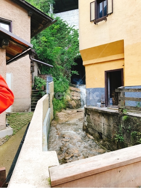 오스트리아,할슈바트,마을,풍경,거리,시골,외국마을,외국풍경,자연,날씨,시골,마을,풍경,landscape,country,rural,town,해외,외국,세계,foreign,oversea,world