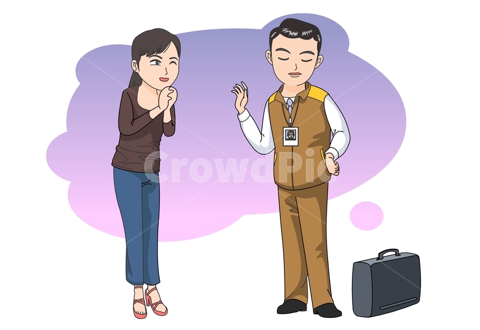 일러스트,벡터,이미지,핸드드로잉,드로잉,아트,만화,클립아트,그래픽,디자인,상황,상황그림,상업미술,일러스트레이션,직원교육,교육,삽화,캐릭터,상황컷,서비스,고객응대,남자,여자,서비스기사,as기사,주부,아줌마,as센터,요구,요청,상담,불만족,수리비,청구,고객만족,만족,남녀,수리,방문,시추에이션,동작,행동,방문상담,방문기사,부탁,불친절,거부,standing,서있는,human,인간,사람,person,그래픽,일러스트레이션,graphic,illustration