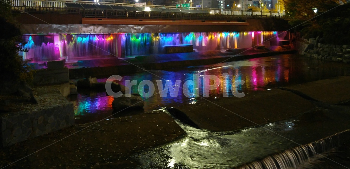 조명,개천가,개천,빛,분위기,야경,밤,풍경,nightscape,night,landscape