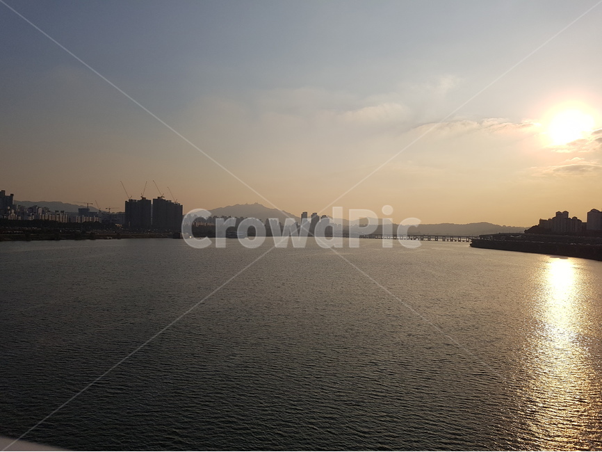 석양,한강,강,다리,야경,가을,쓸쓸,도시,풍경,city,landscape,한국도시풍경,한국도시경관,korea cityscape,flare,플레어,light,빛,outdoors,옥외,nature,자연