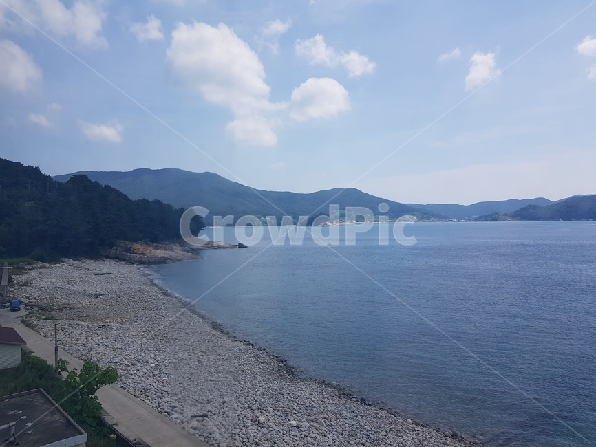 landscape,nature,휴식,rest,season,바다,바닷가,구름,하늘,여름,summer