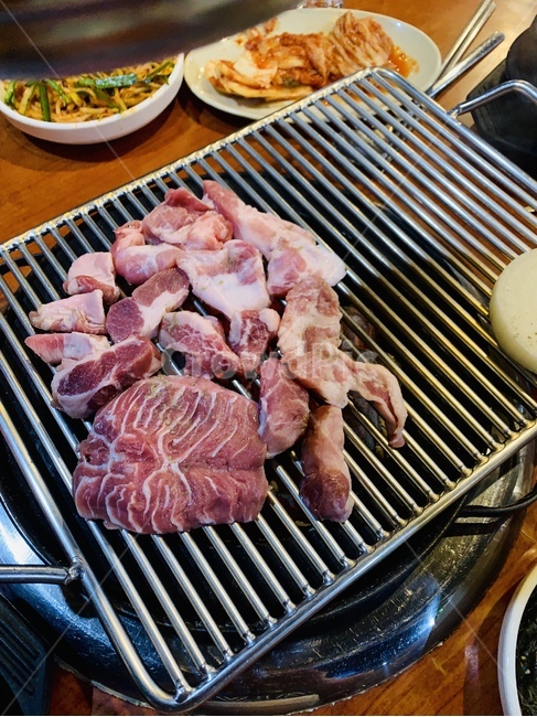 고기,구이,음식,바베큐,요리,야채,신선함,뒷고기,돼지,식사,meal,food