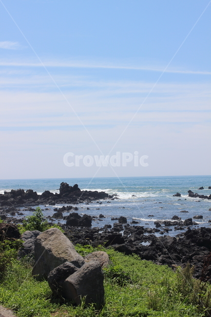 제주도,jejuisland,바다,파도,서귀포,sea,바닷가,자연,풍경,nature,landscape,한국자연풍경,한국자연경관,korea nature landscape,제주도,jeju,jeju island,promontory,곶,building,건물,architecture,건축물,tower,탑