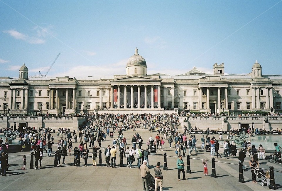 영국,런던,트라팔가광장,하늘,사람들,england,london,미술관,sky,people