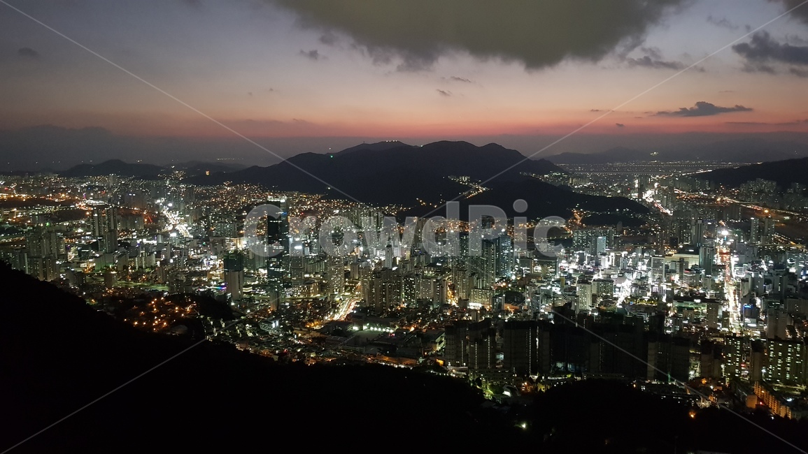 부산,야경,시티뷰,landscape,aerialview